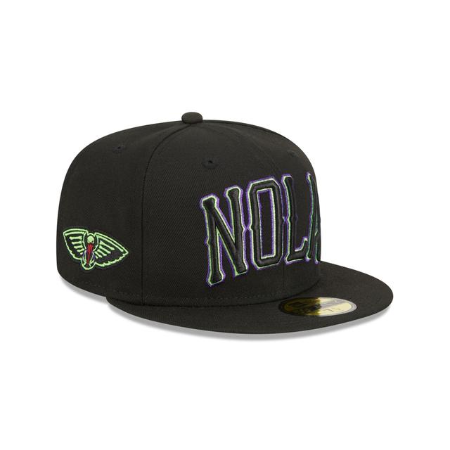 New Orleans Pelicans 2023 City Edition 59FIFTY Fitted Hat Male Product Image