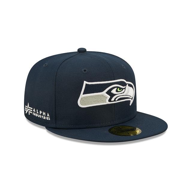 Alpha Industries X Seattle Seahawks 59FIFTY Fitted Hat Male Product Image