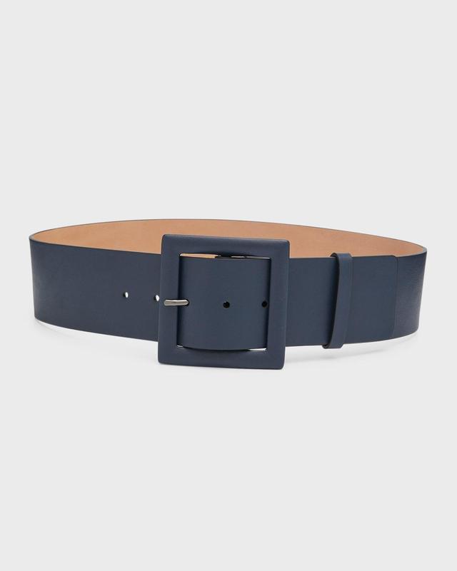 Womens Icon Large Square Buckle Belt Product Image