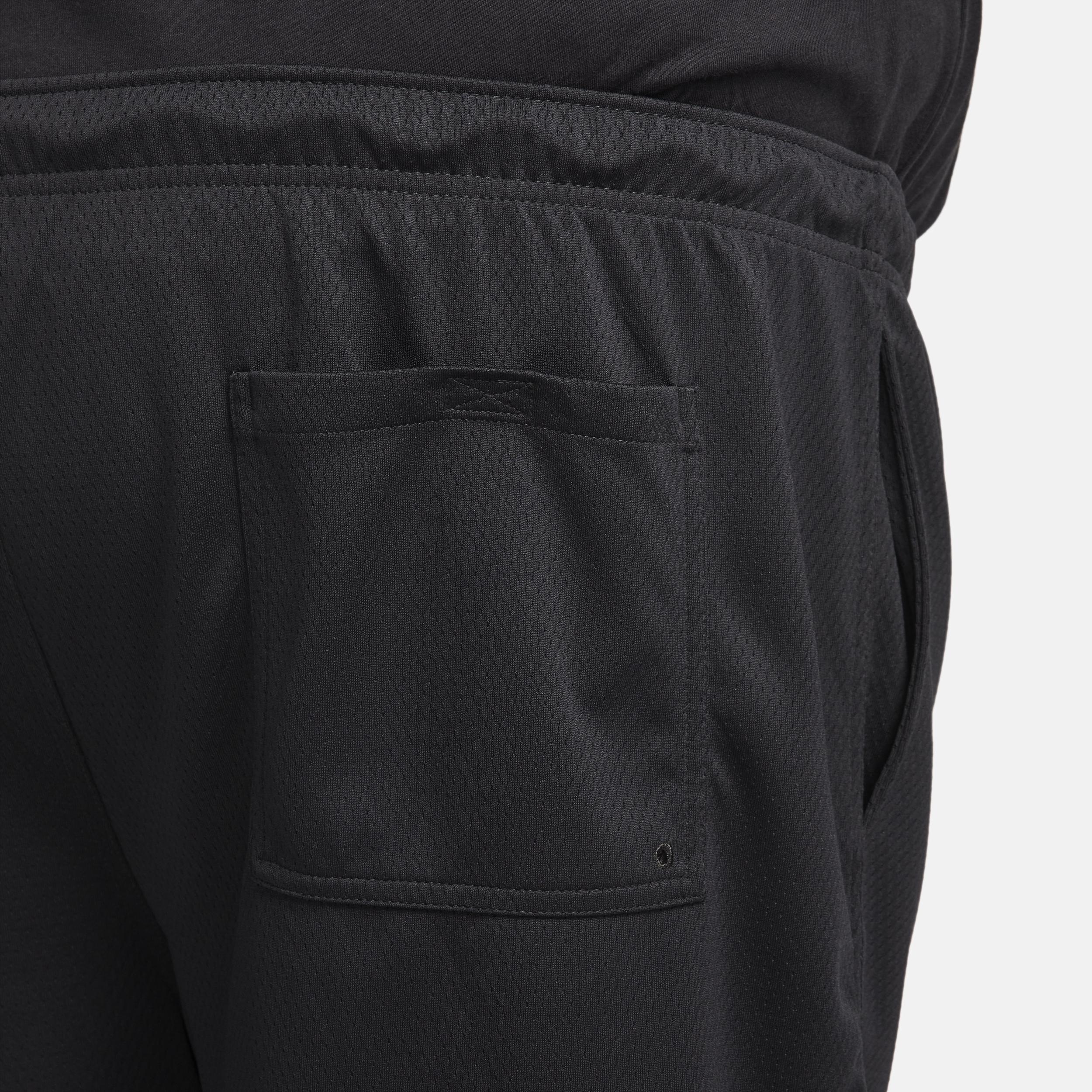 Nike Mens Nike Club Flow Mesh Shorts - Mens Black/White Product Image