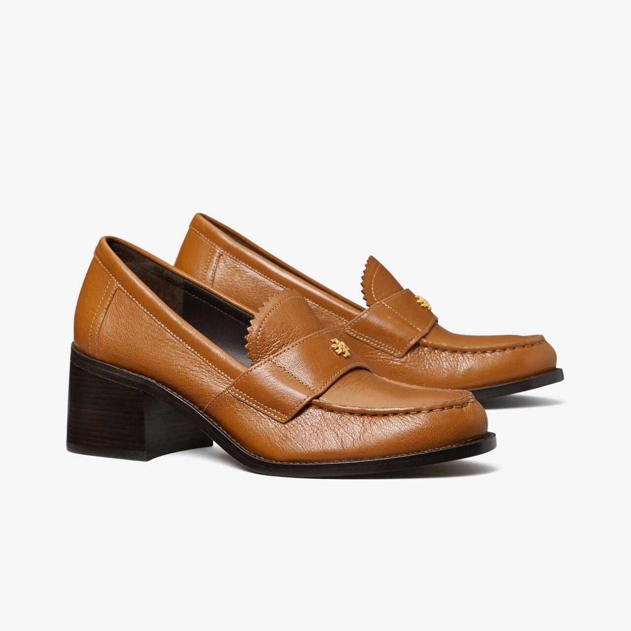 Classic Heeled Loafer Product Image