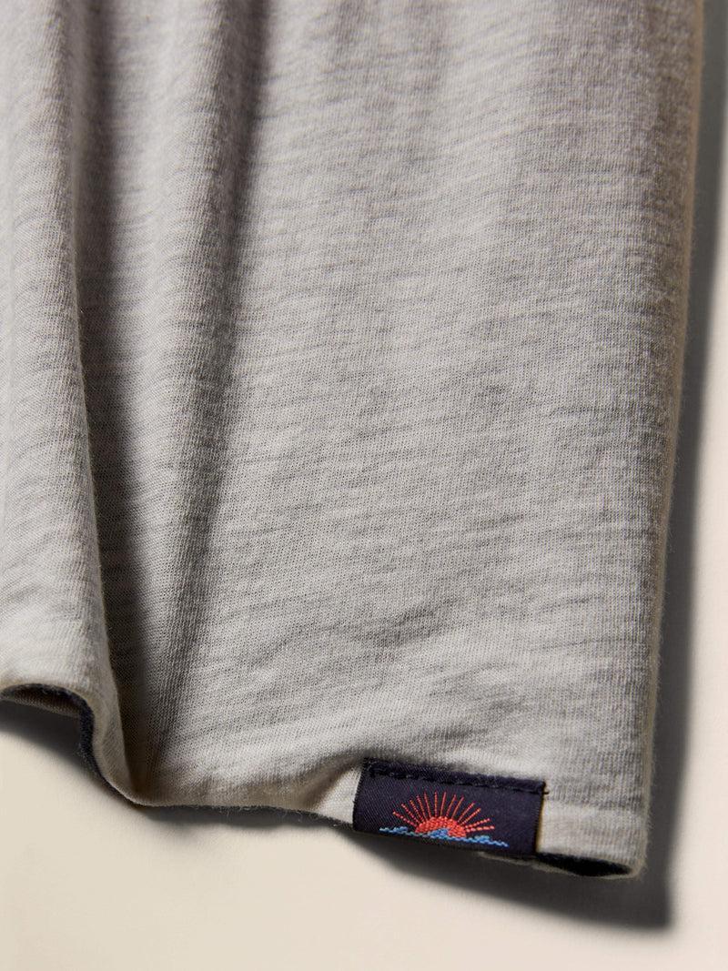 Long-Sleeve Cloud Reversible Crew - Charcoal Heather Product Image