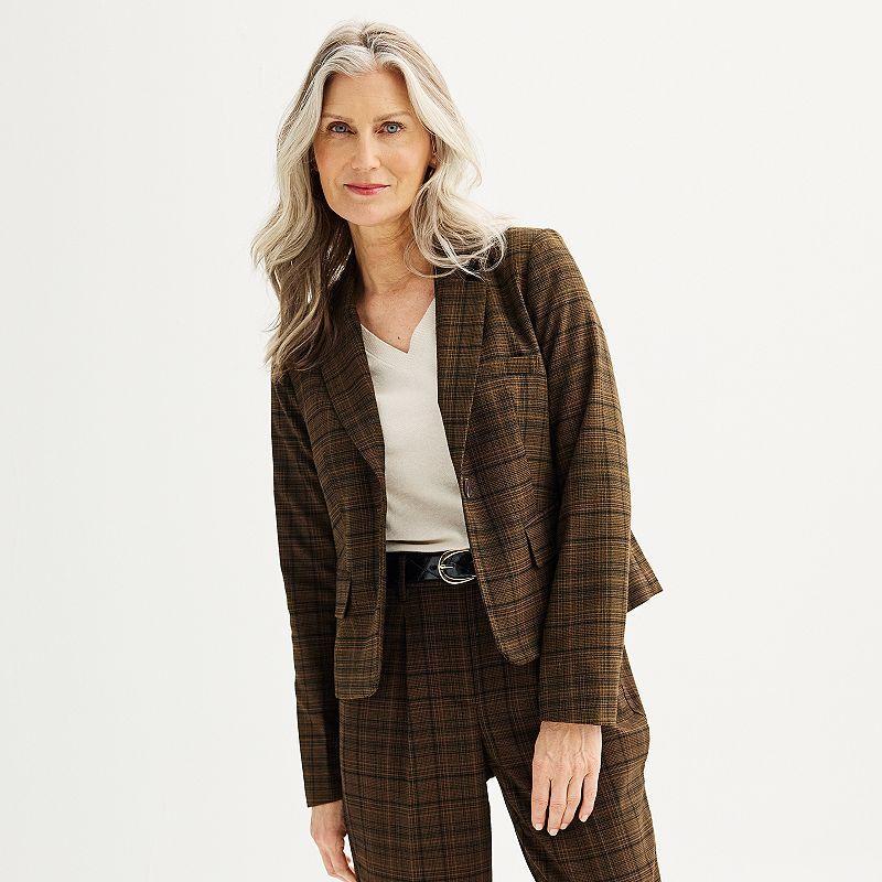 Womens Croft & Barrow Fashion Blazer Product Image