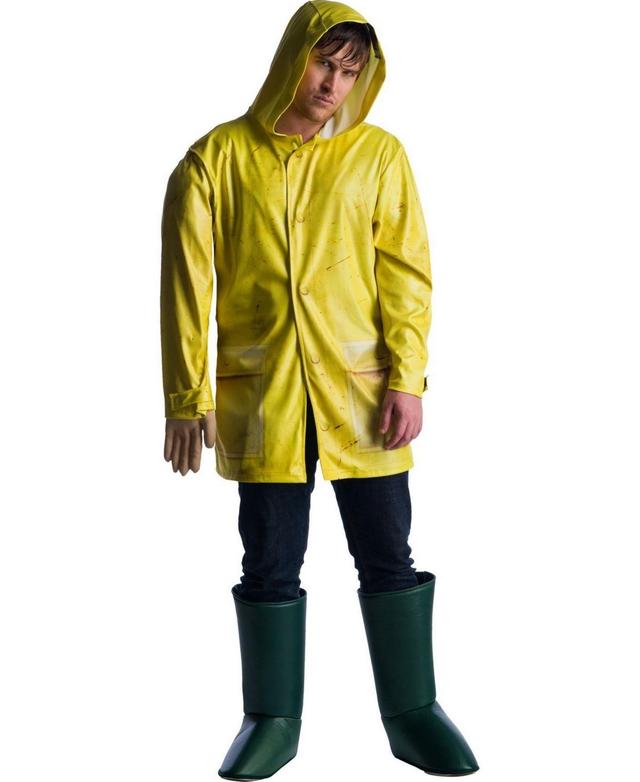 BuySeasons Mens It Georgie Deluxe Adult Costume - Yellow Product Image