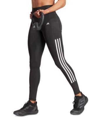 Women's Optime Moisture-Wicking 3-Stripe 7/8 Leggings Product Image