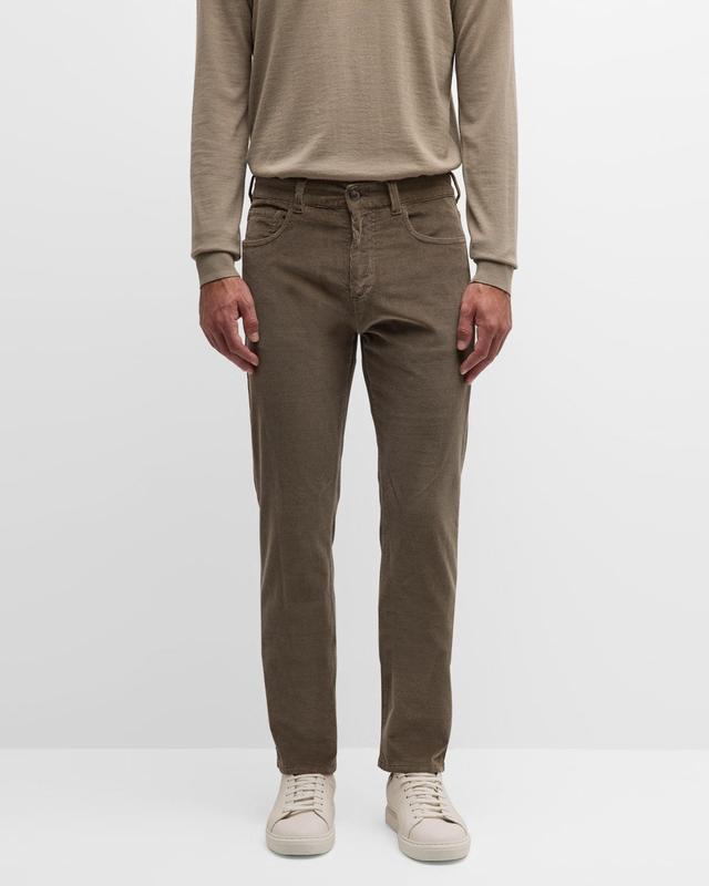 Mens Corduroy 5-Pocket Pants Product Image