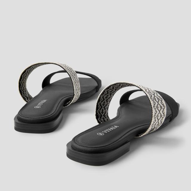 Square-Toe Slide Sandal (Maya) Product Image