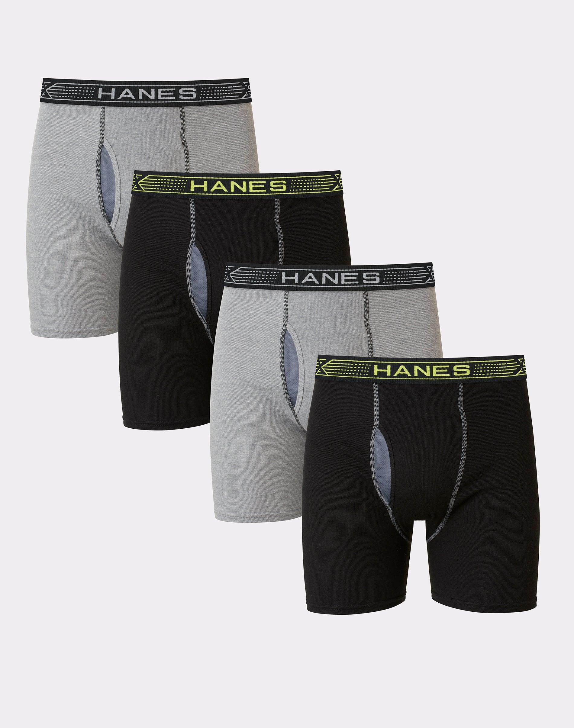 Mens Hanes 4-pack Sport X-Temp 2.0 Performance Boxer Briefs Product Image