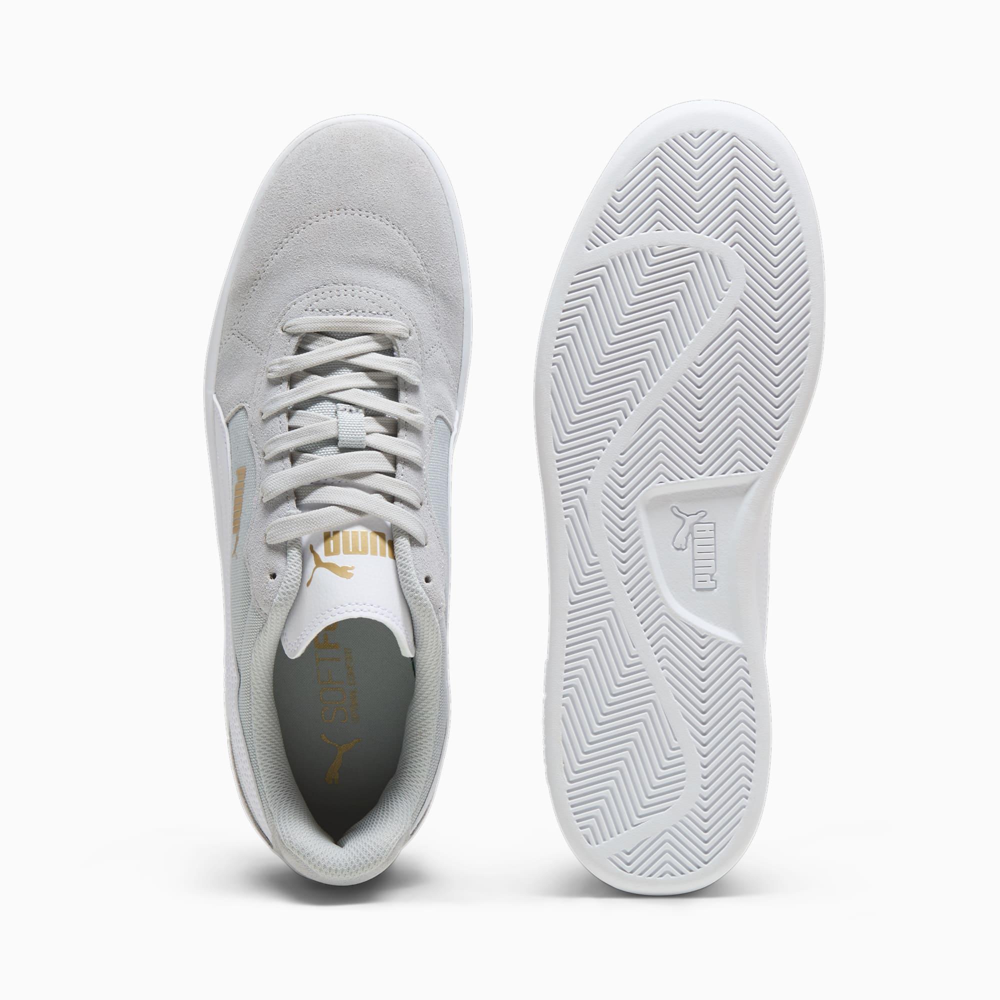 PUMA Astro Play Men's Sneakers in Flat Light Grey/White Product Image