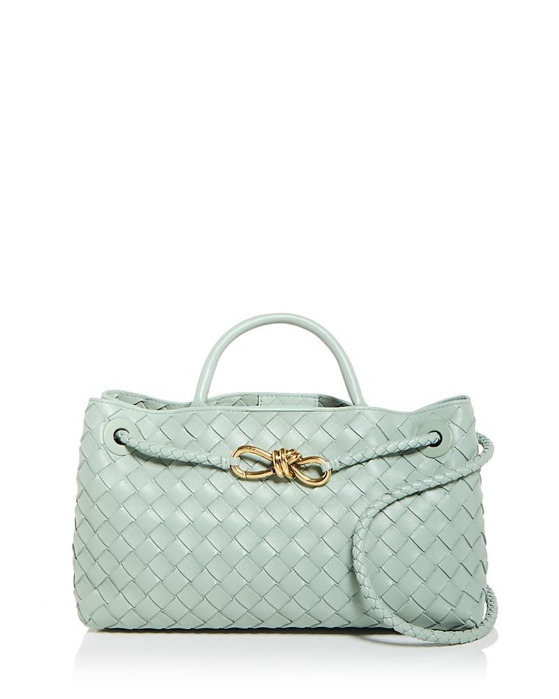 Bottega Veneta Small Andiamo East/West Leather Shoulder Bag Product Image