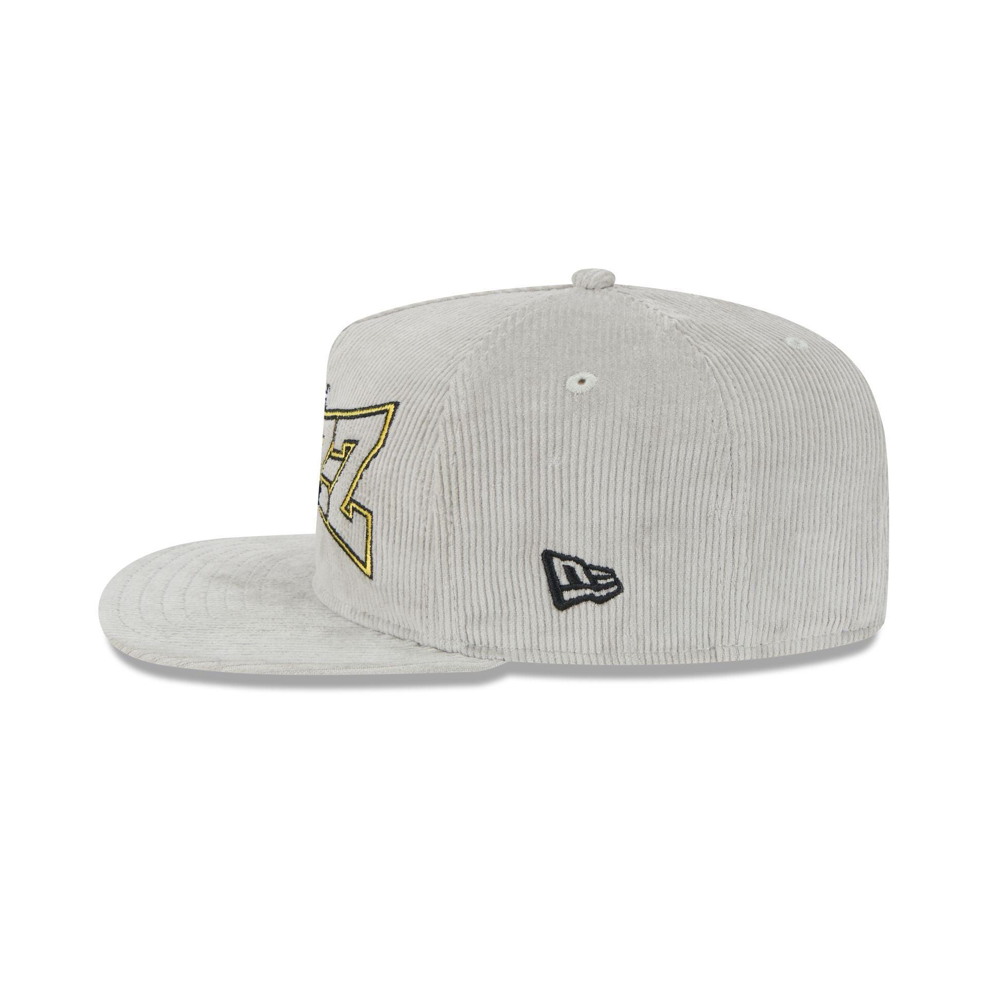 Utah Jazz Gray Cord Golfer Hat Male Product Image