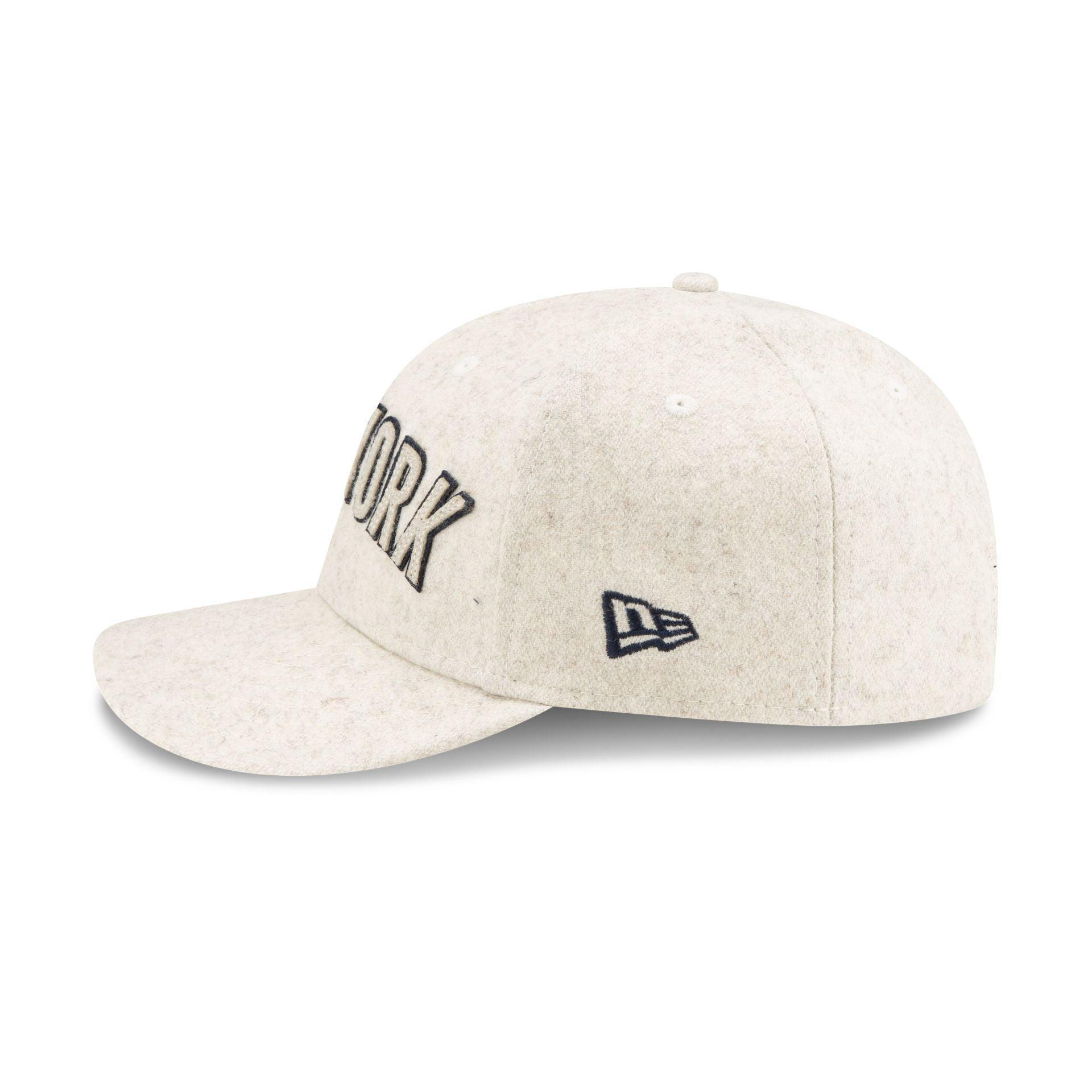 AC Milan x New York Yankees Cream Twill Low Profile 9FIFTY Adjustable Hat Male Product Image