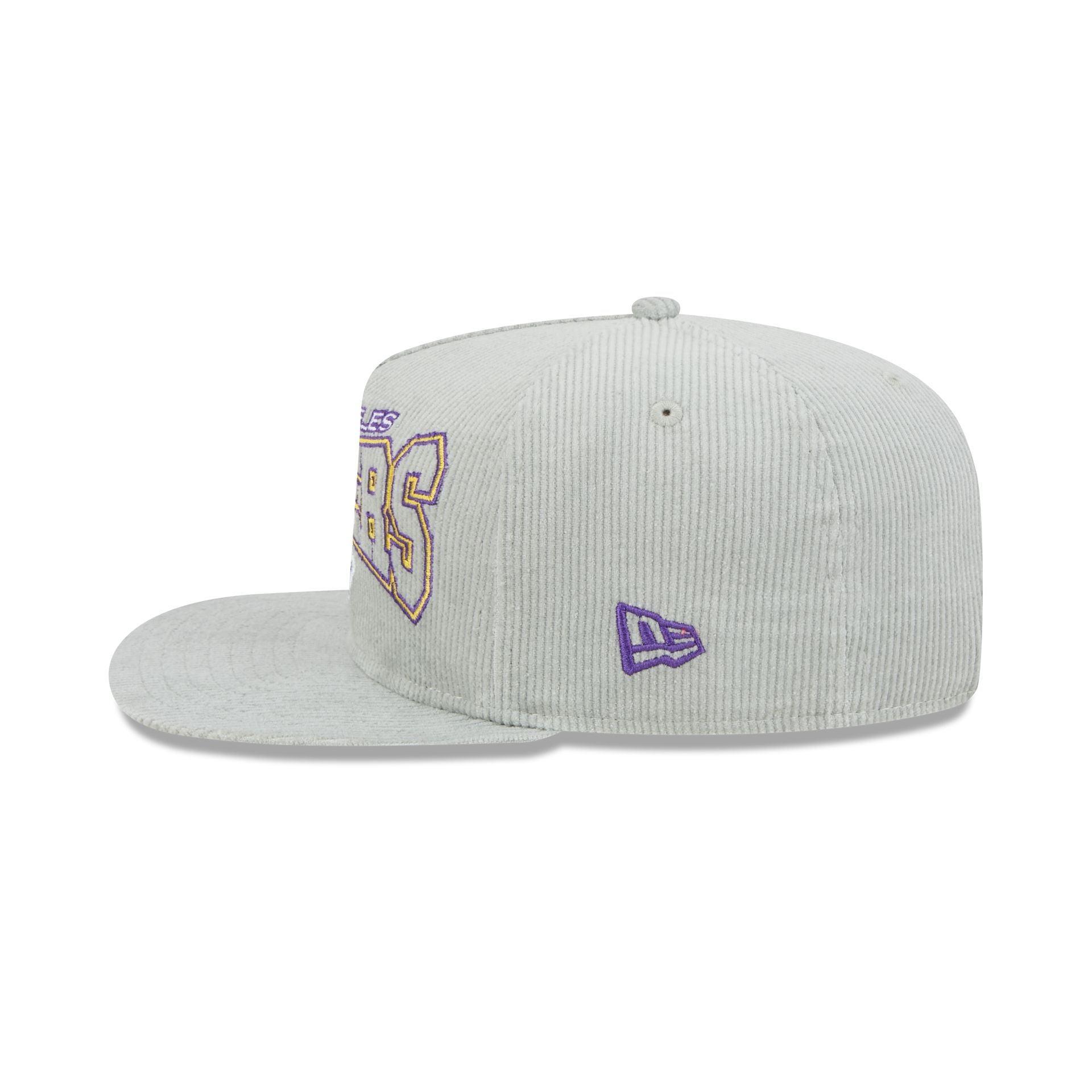 Los Angeles Lakers Gray Cord Golfer Hat Male Product Image