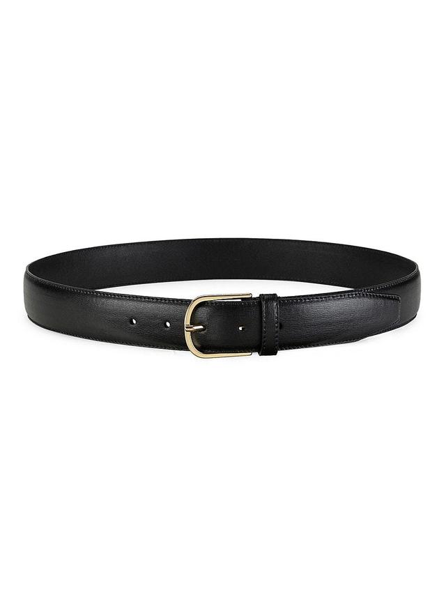 Womens Bold Leather Trouser Belt Product Image