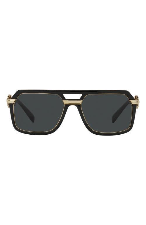 Versace 58mm Aviator Sunglasses Product Image