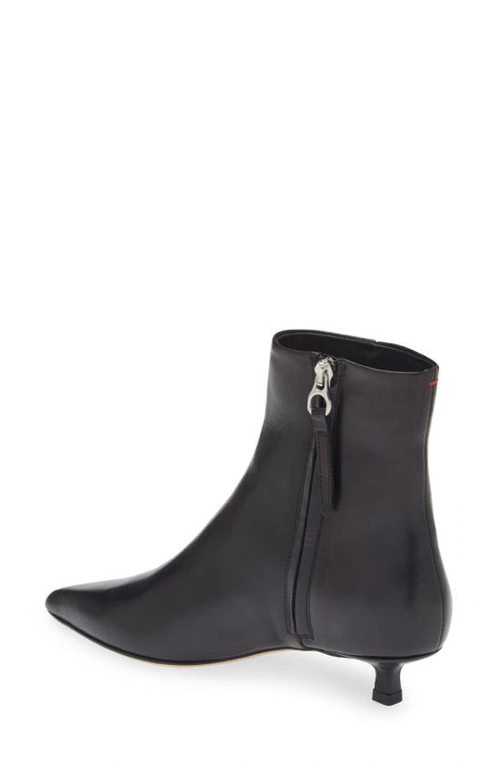 Sofie Suede Ankle Boots In Black Product Image