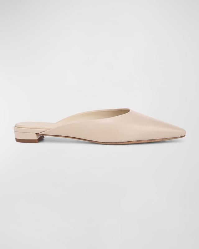 Ana Ana Leather Ballerina Mules Product Image