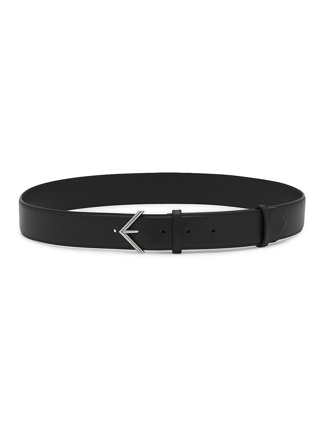 Mens Signature Belt in Smooth Leather Product Image