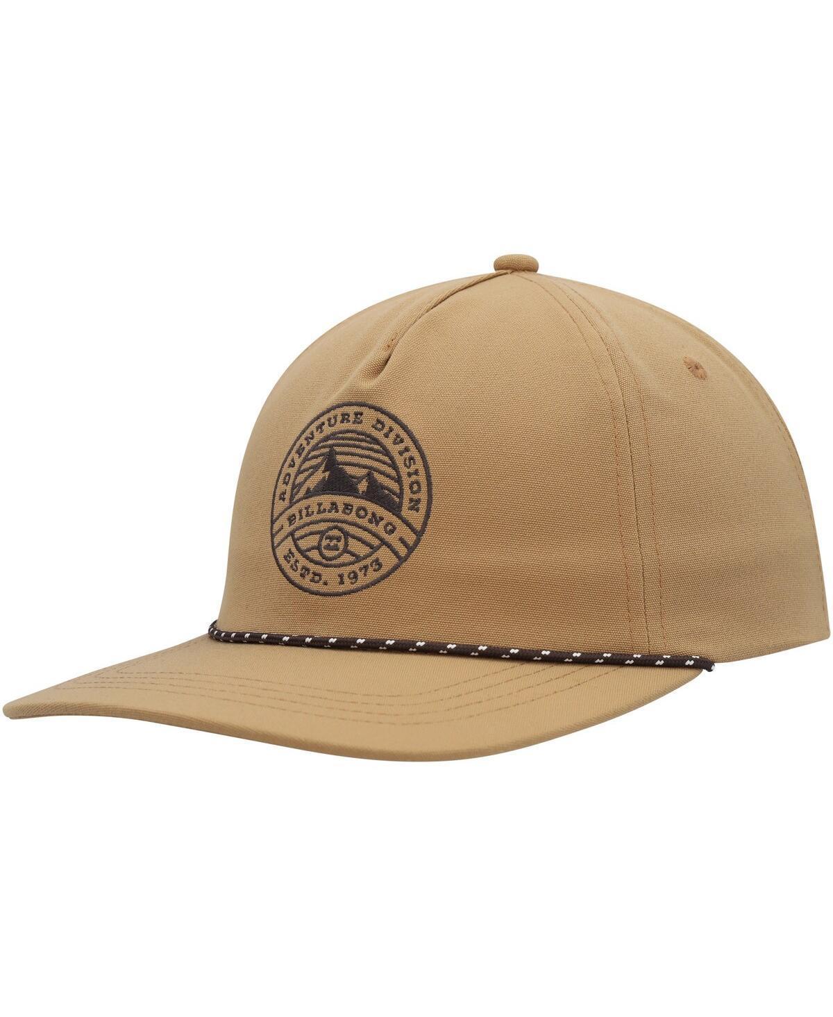 Billabong A/Div Snapback Hat for Men Brown Product Image