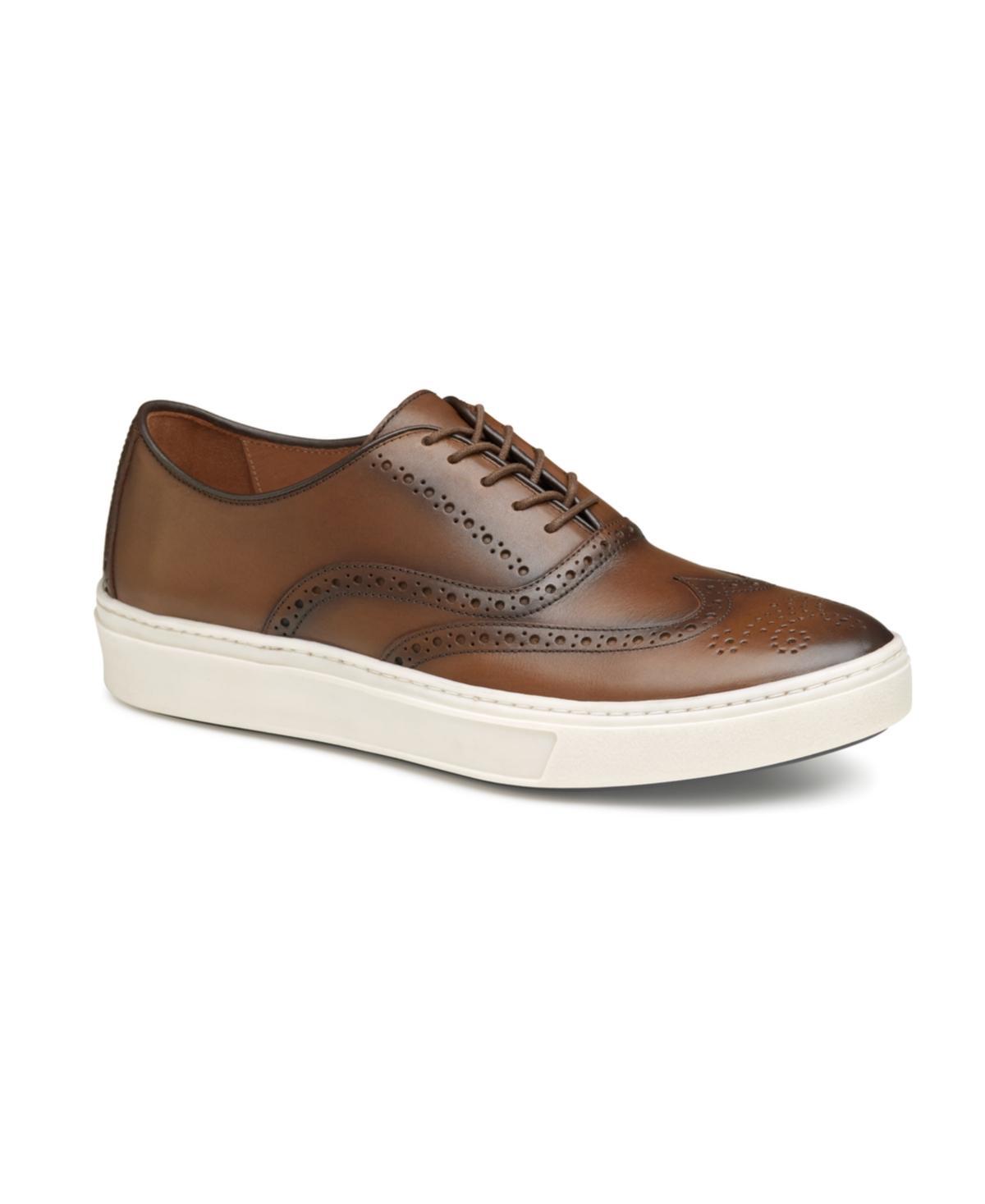 Johnston & Murphy Mens Hollins Wingtip Dress Casual Sneaker Product Image