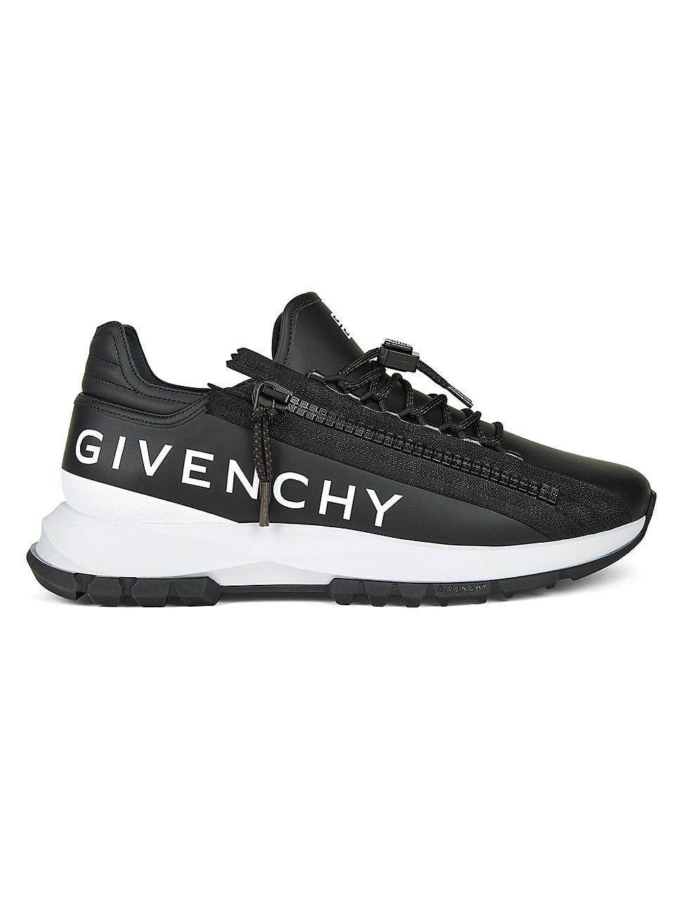 Womens Spectre Runner Sneakers in Leather with Zip Product Image