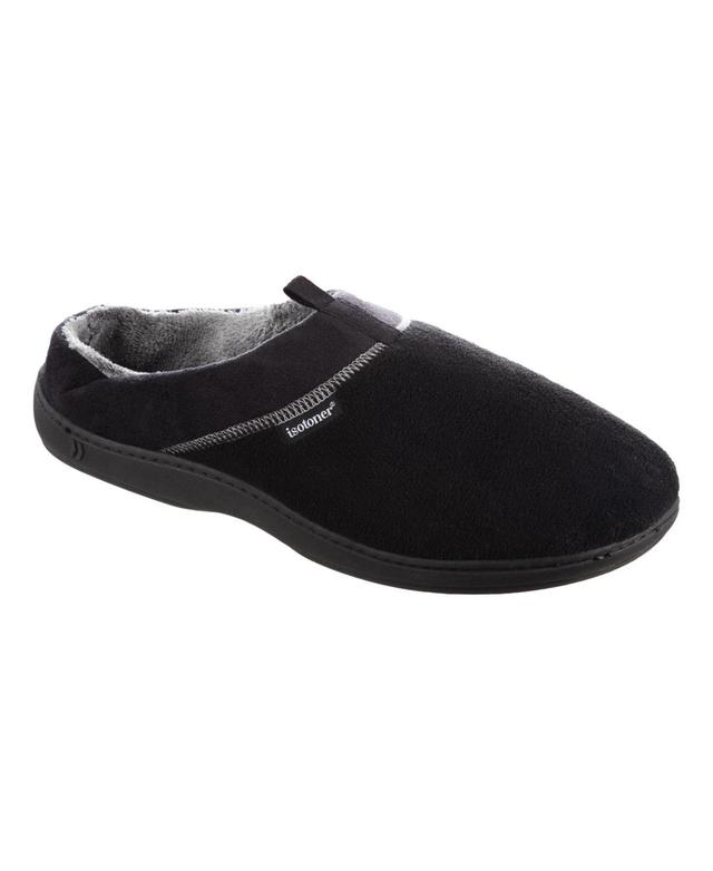 Isotoner Mens Microterry Jared Hoodback Slippers Product Image