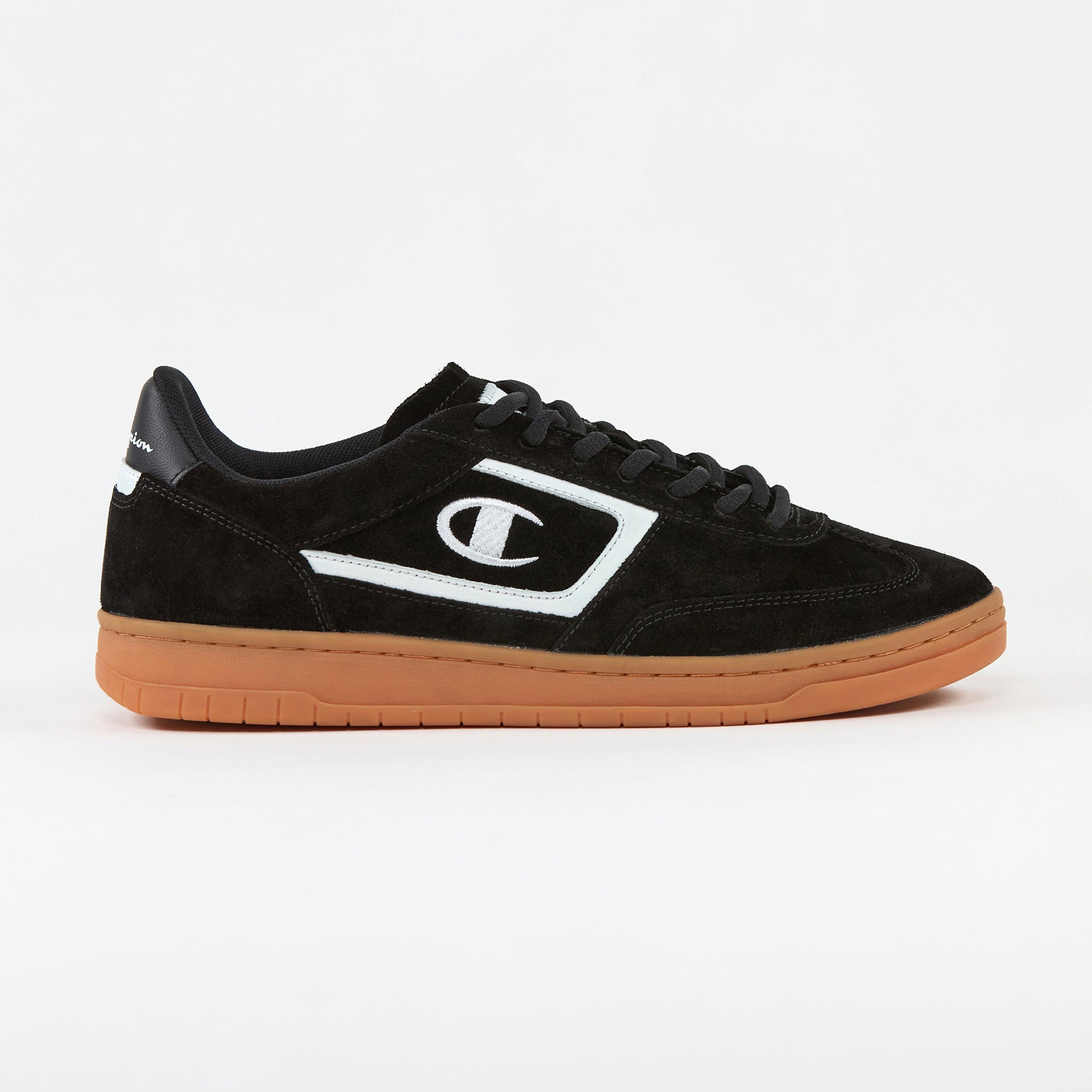 Champion Mens CL78 S Low Shoes Black/White/Gum 13 Product Image