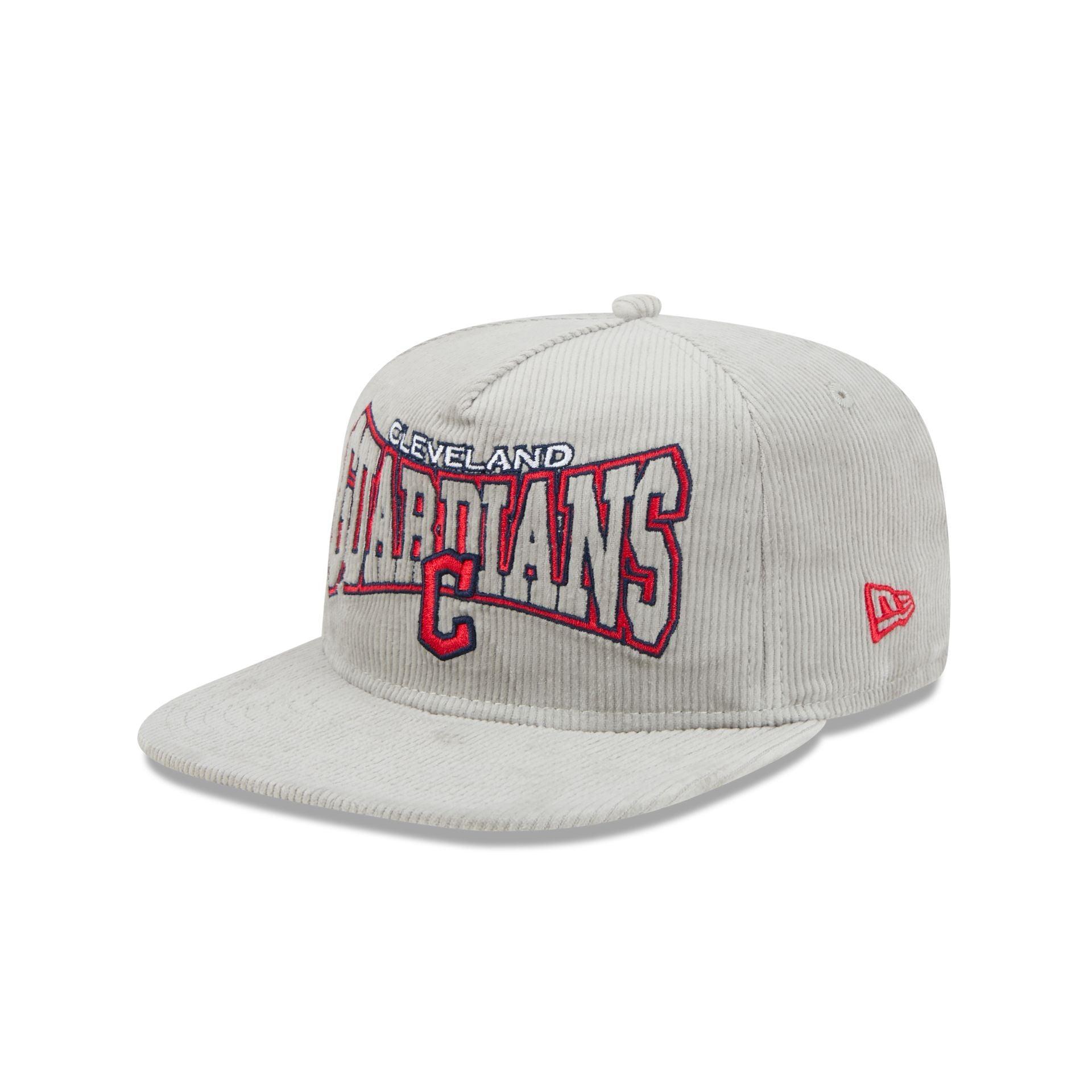 Cleveland Guardians Gray Cord Golfer Hat Male Product Image