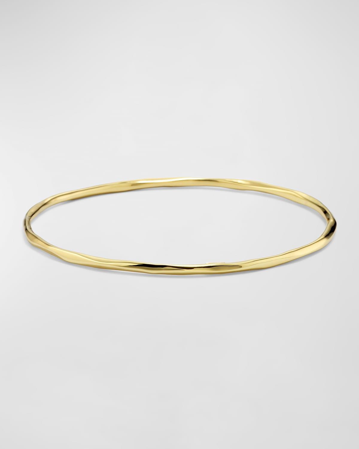 Womens Classico Squiggle 18K Yellow Gold Bangle Product Image