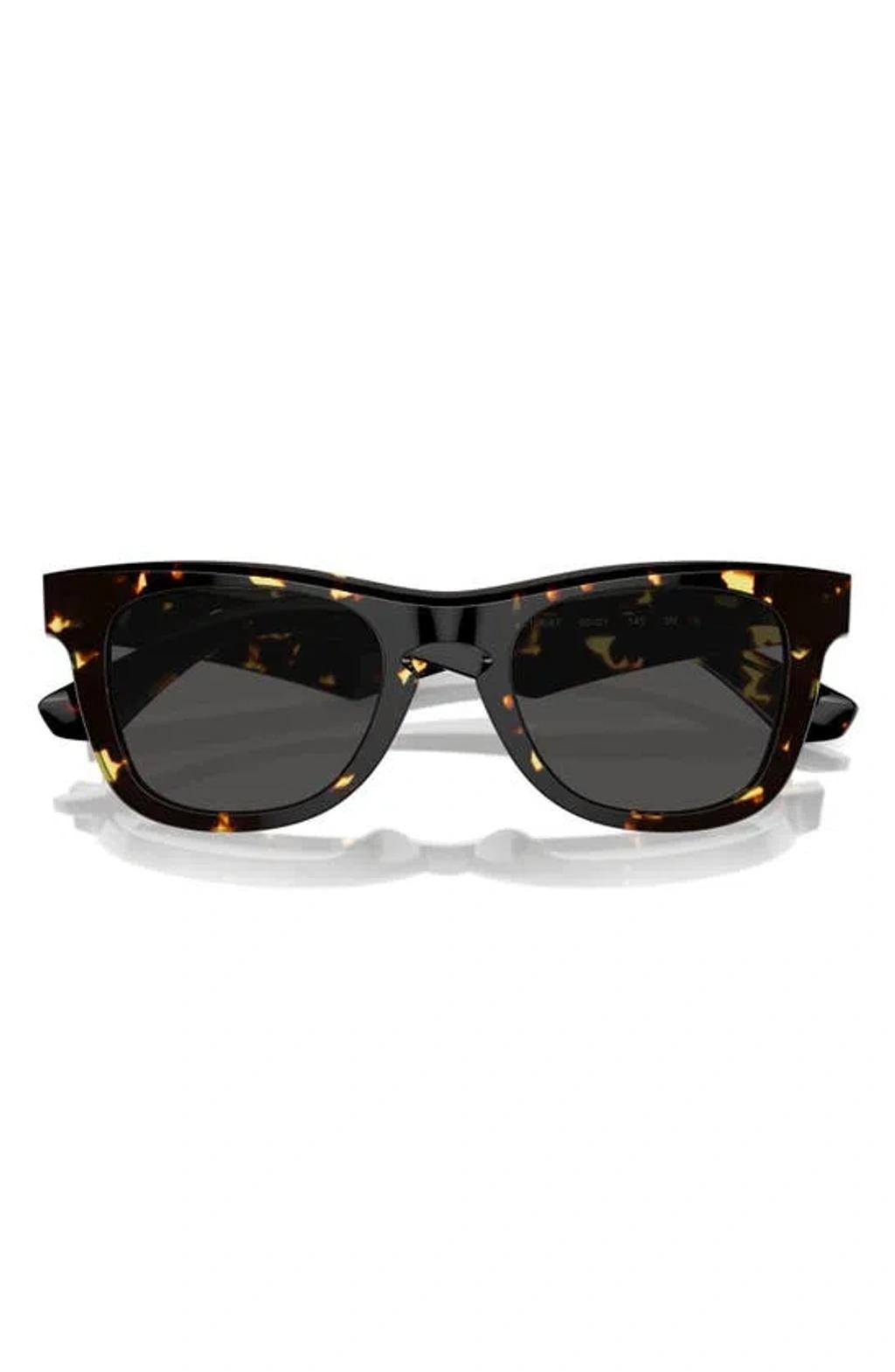 50mm Square Sunglasses In Dark Havana Product Image