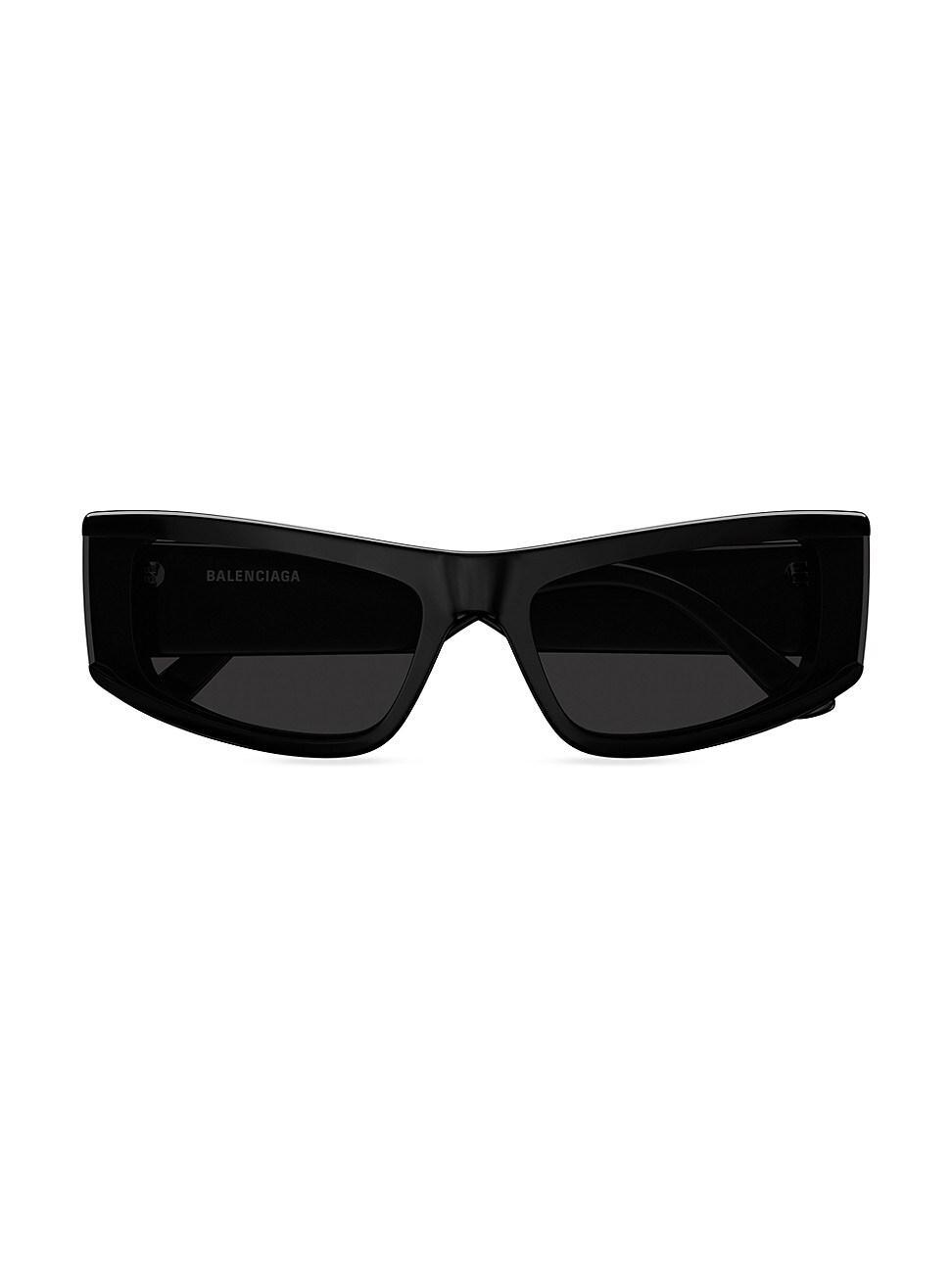 Mens Balenciaga Edgy 66MM Cat Eye Sunglasses Product Image