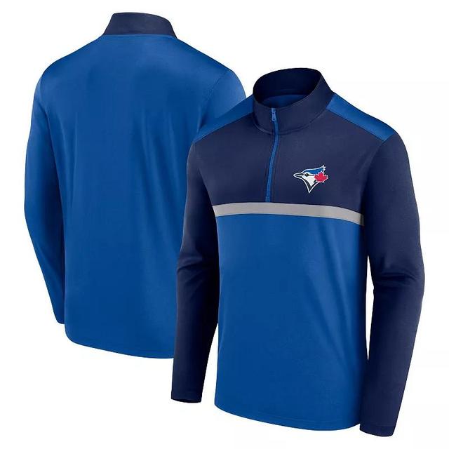 Mens Fanatics Royal Toronto Blue Jays Unstoppable Quarter-Zip Top Product Image