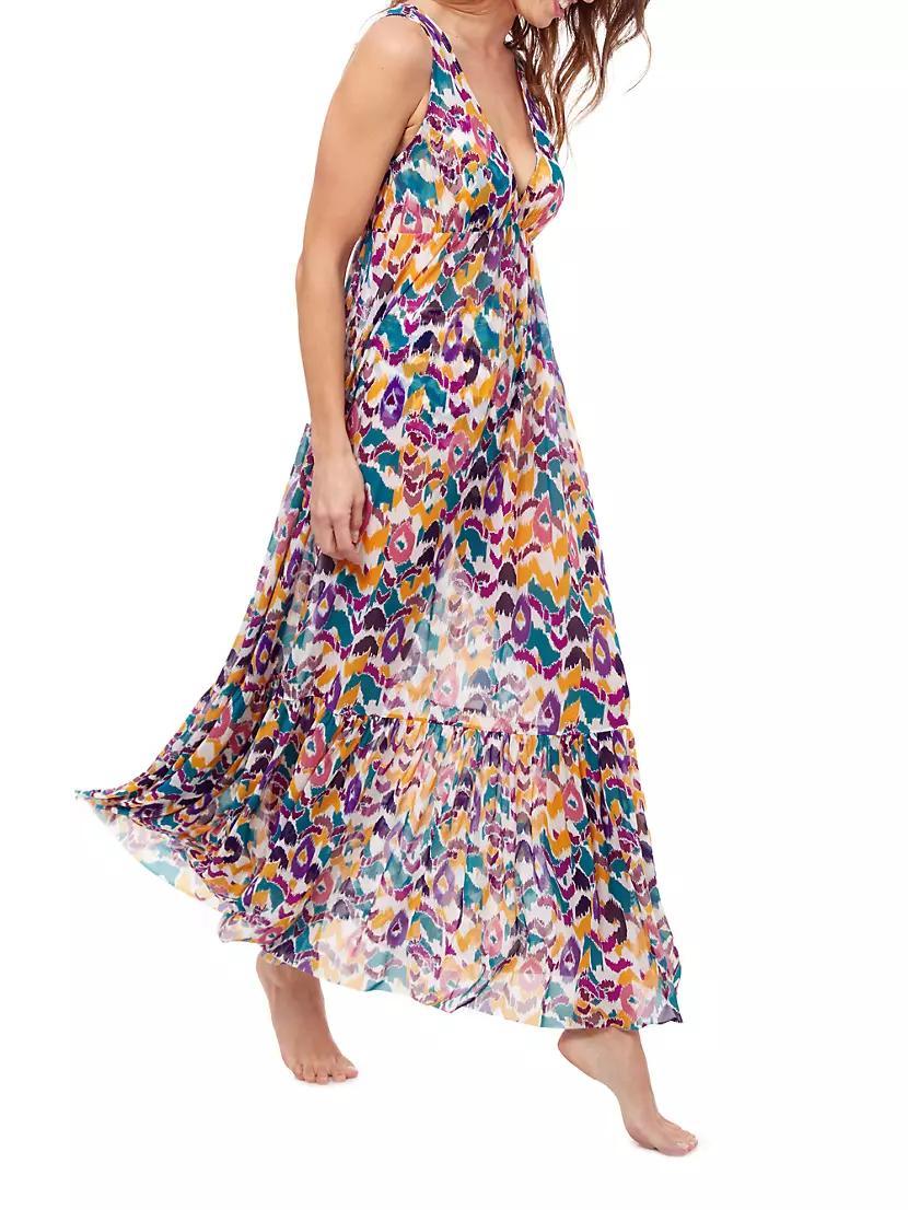 Echo Ikat Maxi Dress Product Image