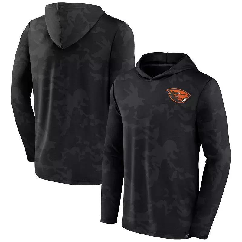 Mens Fanatics Branded Oregon State Beavers Camo Hoodie Long Sleeve T-Shirt Product Image