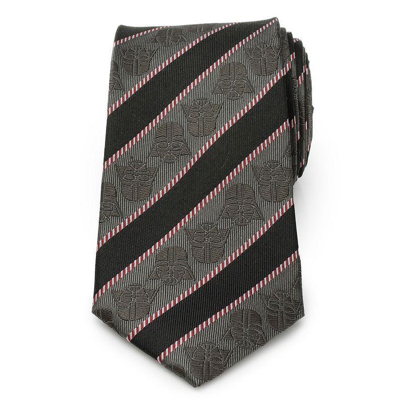 Mens Star Wars Pattern Tie, Black Product Image