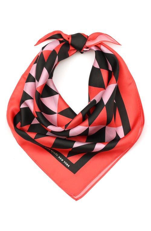 kate spade new york Womens Triangle Silk Bandana Product Image