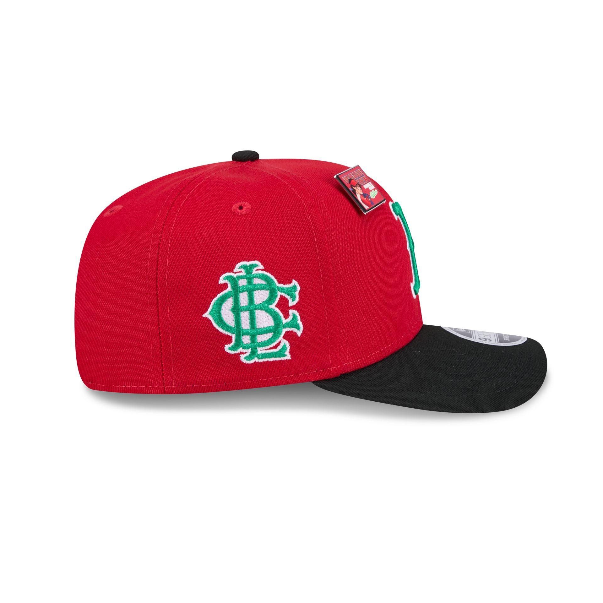 Big League Chew X San Francisco Giants Slammin' Strawberry 9SEVENTY Stretch-Snap Hat Male Product Image