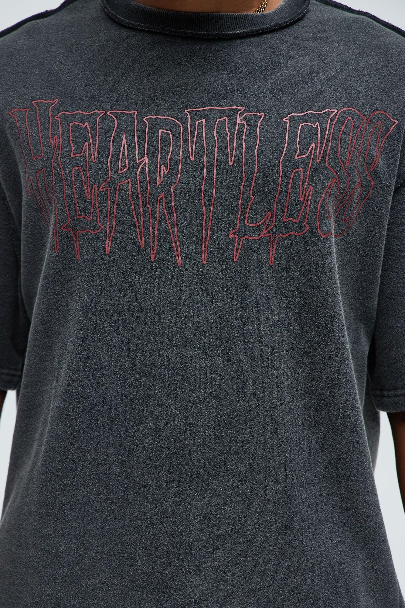 Tyson Heartless Short Sleeve Tee - Black Wash Product Image