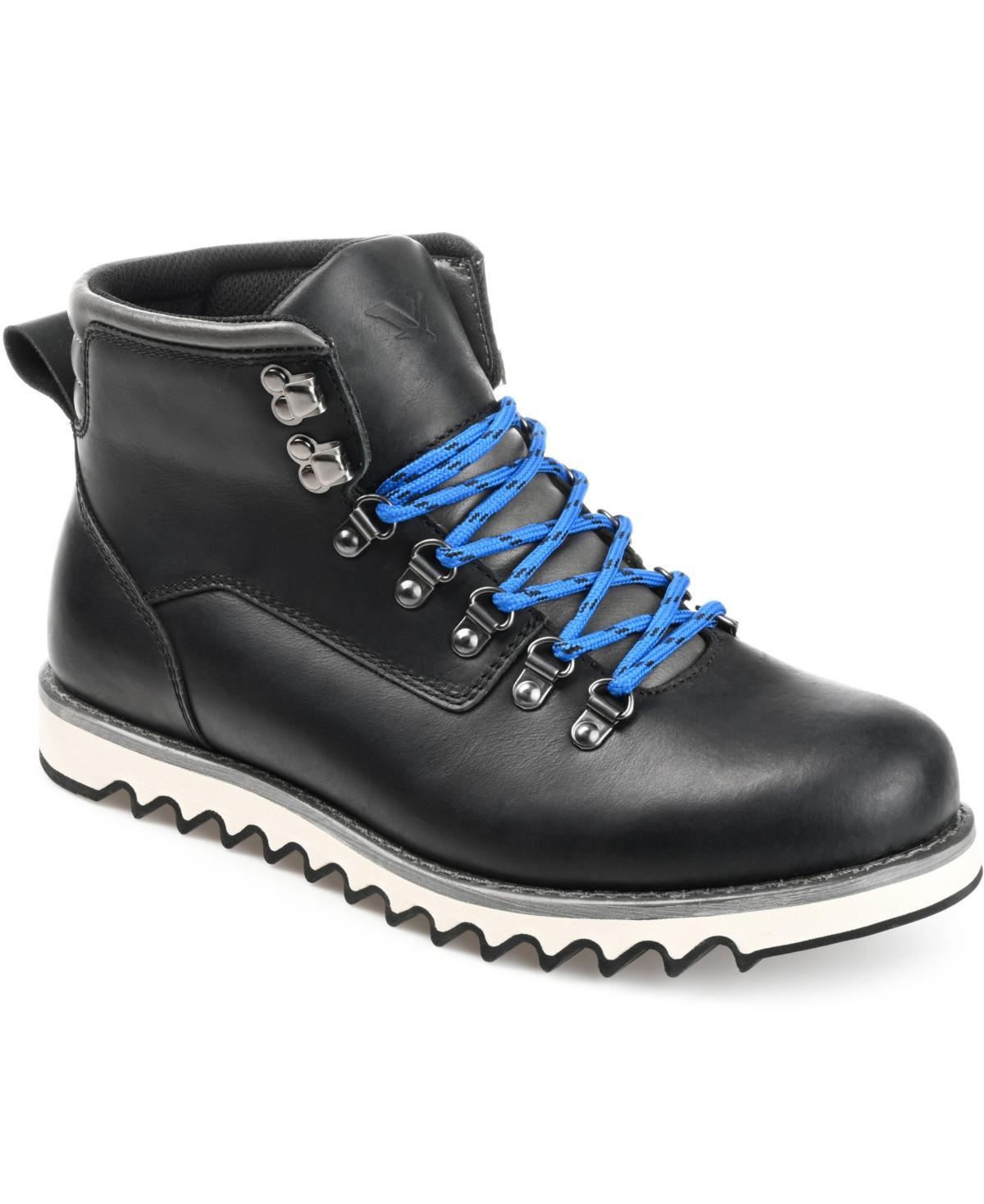 Territory Badlands Mens Leather Ankle Boots Black Product Image