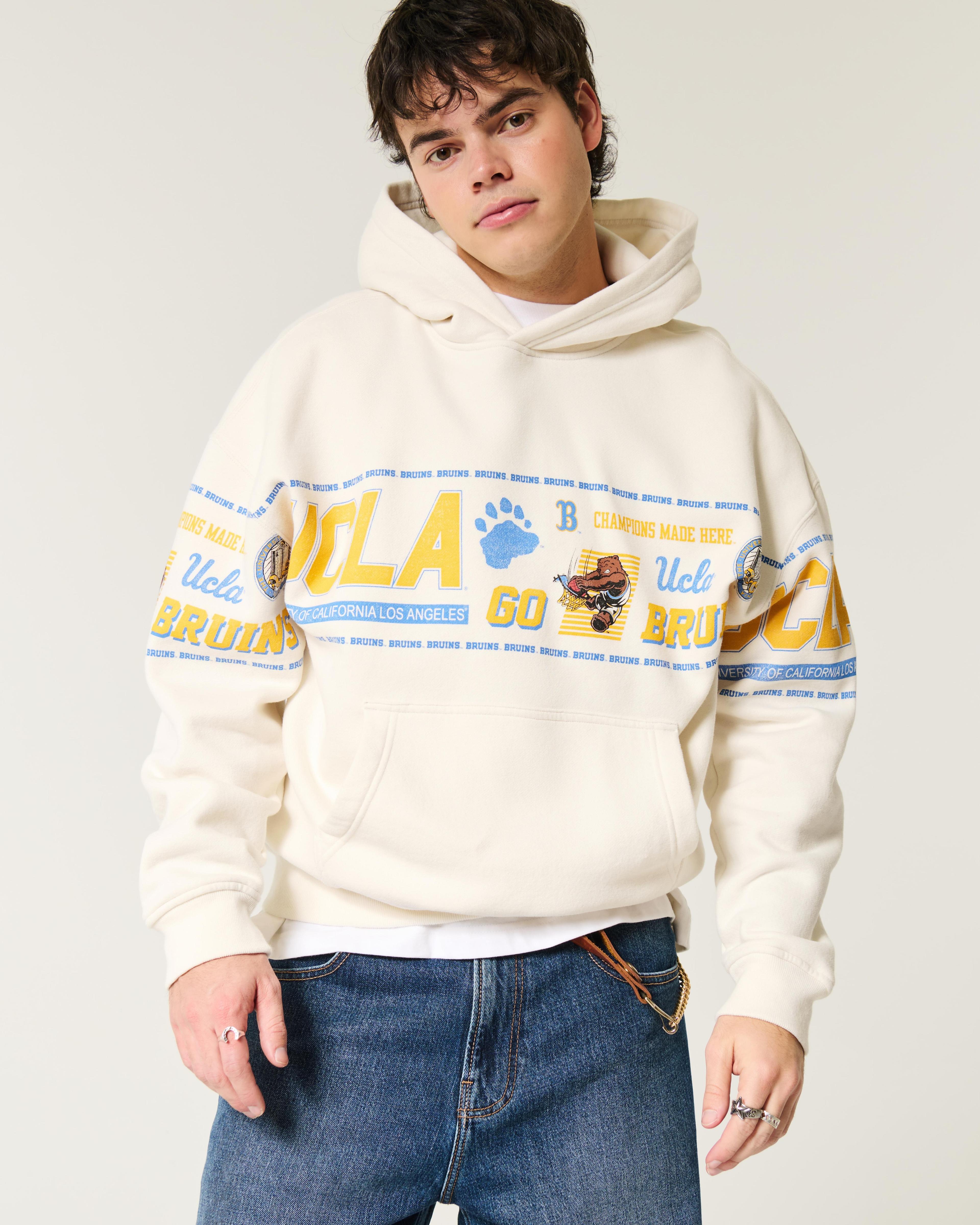 Boxy LSU Tigers Graphic Hoodie Product Image