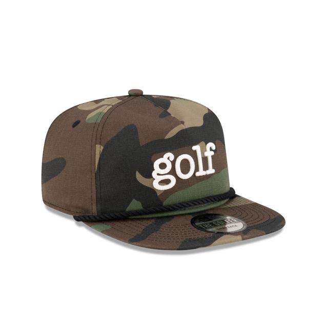 New Era Golf Woodland Camo Golfer Hat Male Product Image