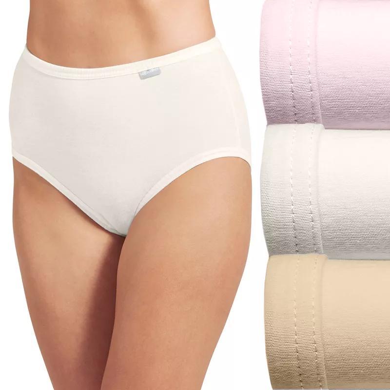 Plus Size Jockey Elance 3-pk. Briefs Panty Set 1486, Womens Product Image