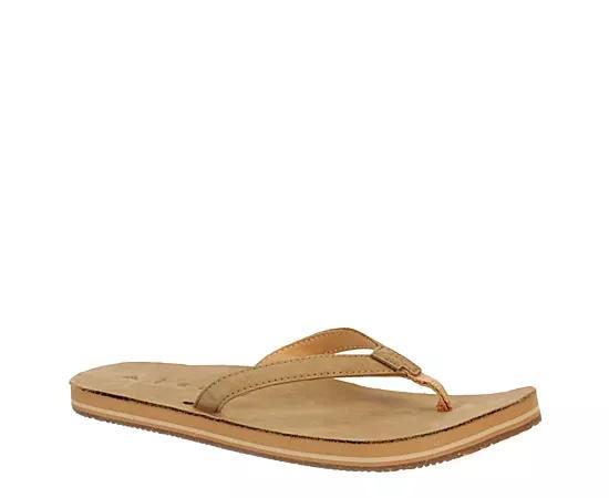 Reef Womens Solana Leather Flip Flop Product Image