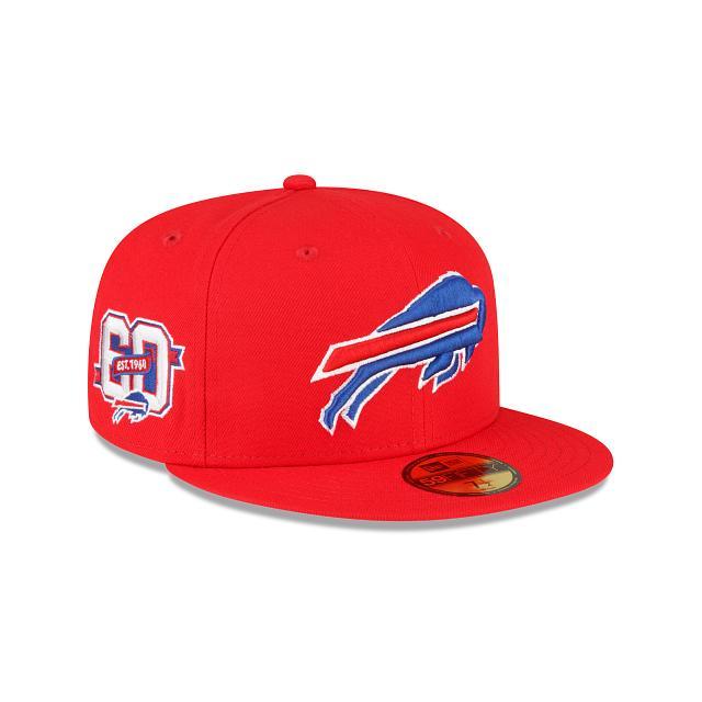 Buffalo Bills Red 59FIFTY Fitted Hat Male Product Image