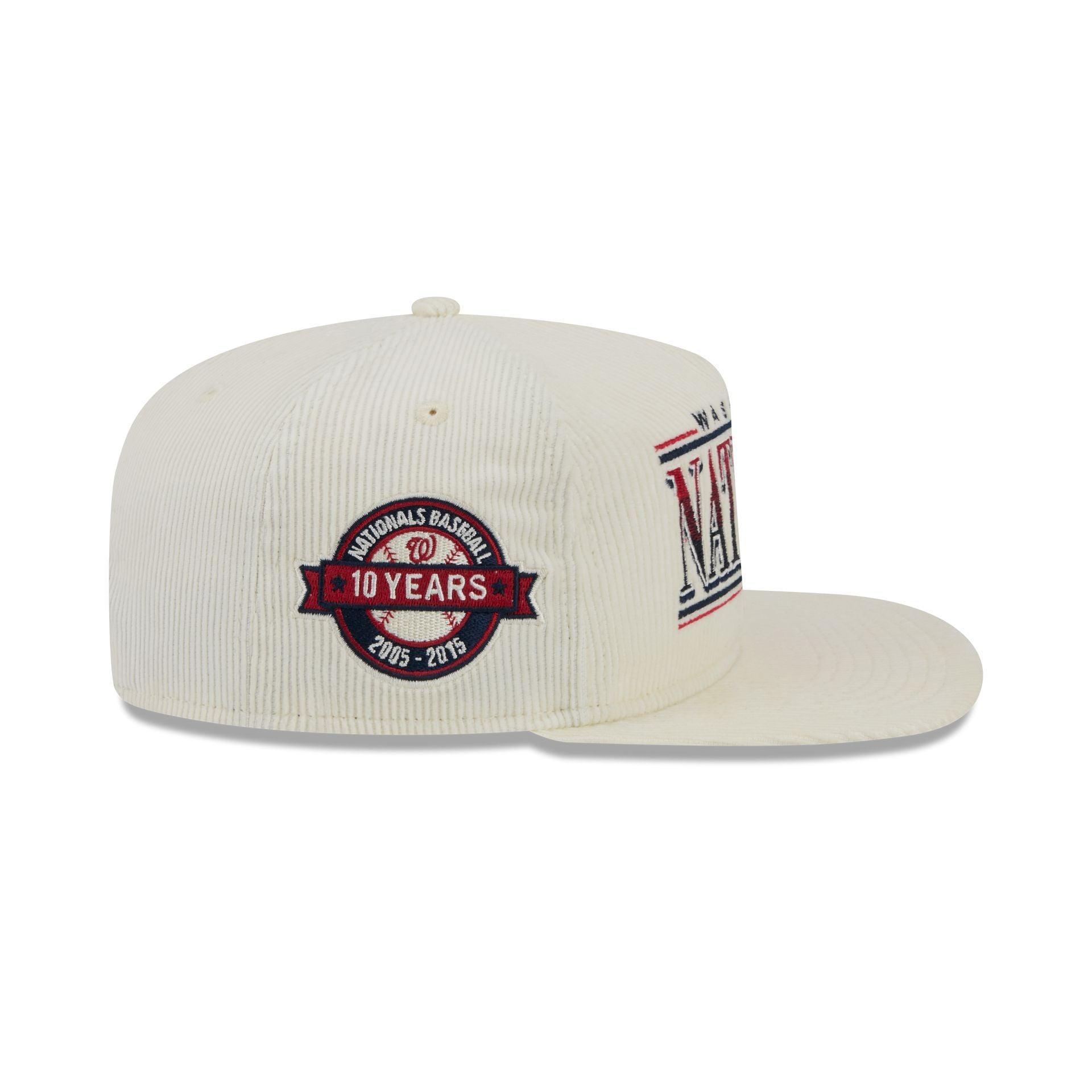 Washington Nationals Throwback Corduroy Golfer Hat Male Product Image