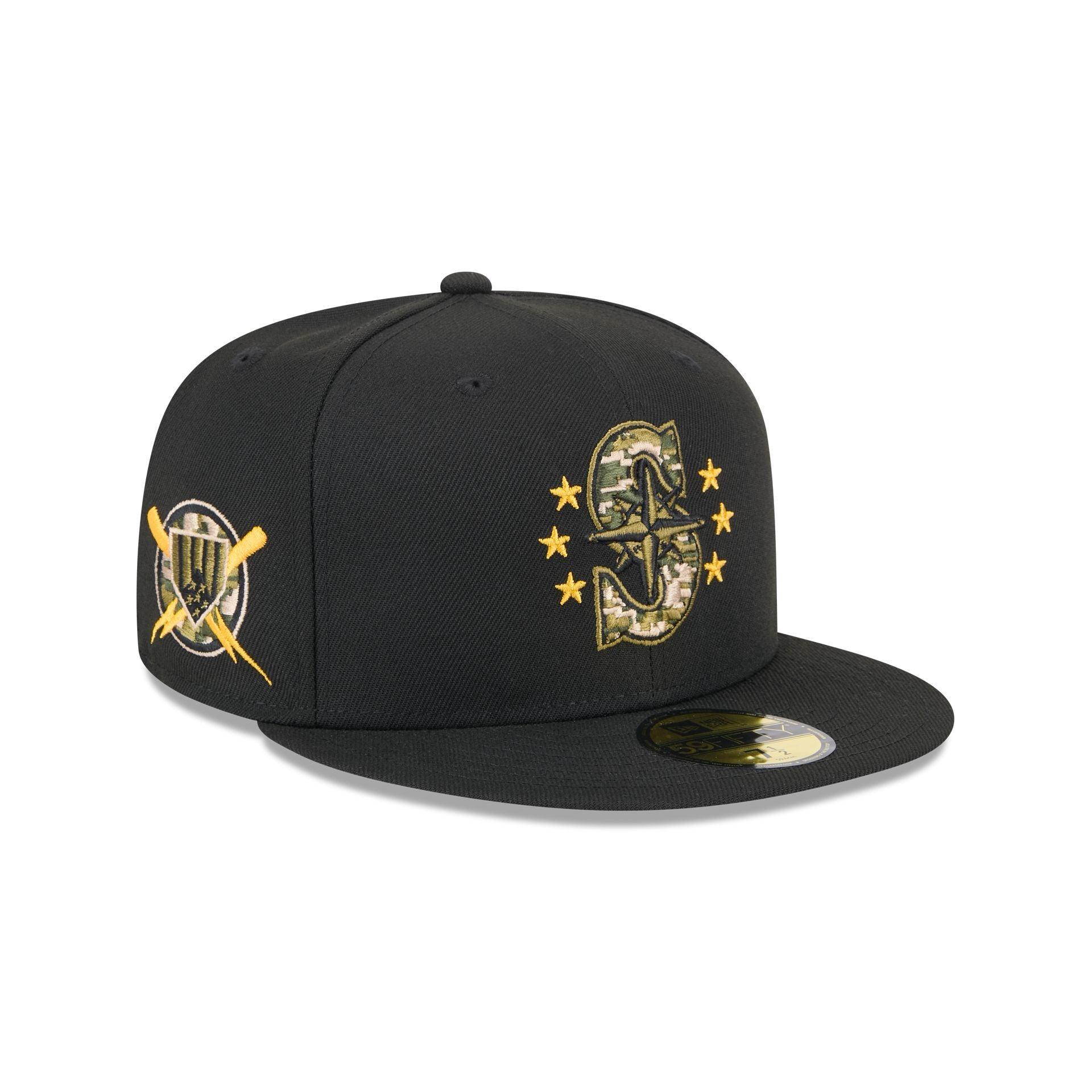 Seattle Mariners Armed Forces Day 2024 59FIFTY Fitted Hat Male Product Image