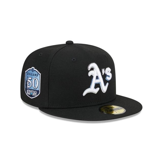 Oakland Athletics Raceway 59FIFTY Fitted Hat Male Product Image