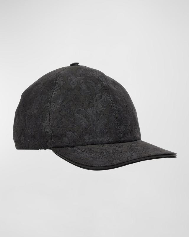 Mens Baroque Cotton Jacquard Baseball Hat Product Image