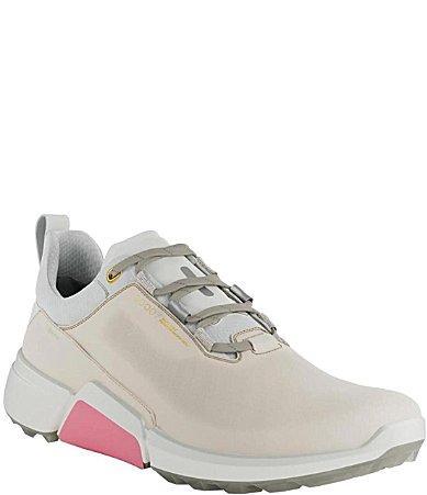 ECCO Womens Golf Biom H4 Waterproof Leather Golf Shoes Product Image