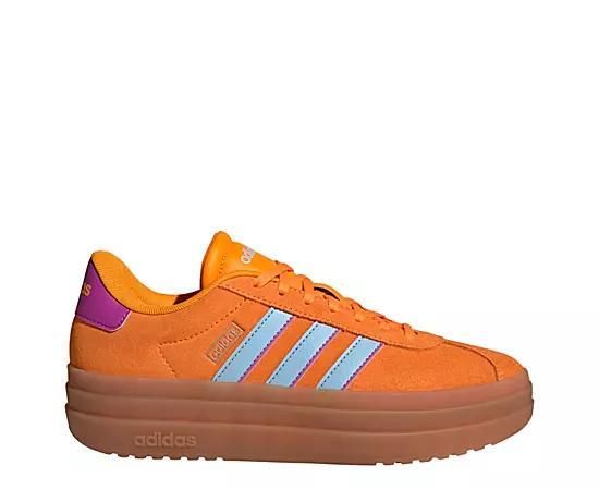 Adidas Womens Vl Court Bold Platform Casual Sneakers from Finish Line - Scarlet Product Image